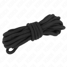 KINK Cuerda De Algodón 10 Metros Negro – Ideal Para Ataduras Seguras Y Creativas