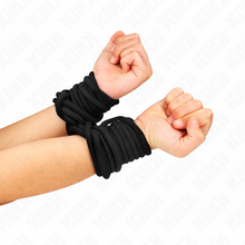 KINK Cuerda De Algodón 10 Metros Negro – Ideal Para Ataduras Seguras Y Creativas