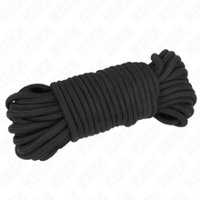 KINK Cuerda De Algodón 20 Metros Negro – Ideal Para Explorar Nuevas Sensaciones Con Comodidad Y Seguridad