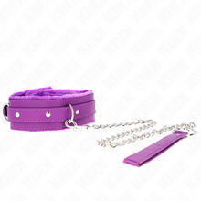 Comprar KINK Collar Con Correa Morado – Diseño Ajustable Para Control Y Confianza En Juegos Intimos-Noxtic