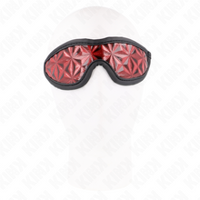 KINK - BENDAGGIO A MOTIVO A ROMBO ROSSO 20,5 x 6 CM