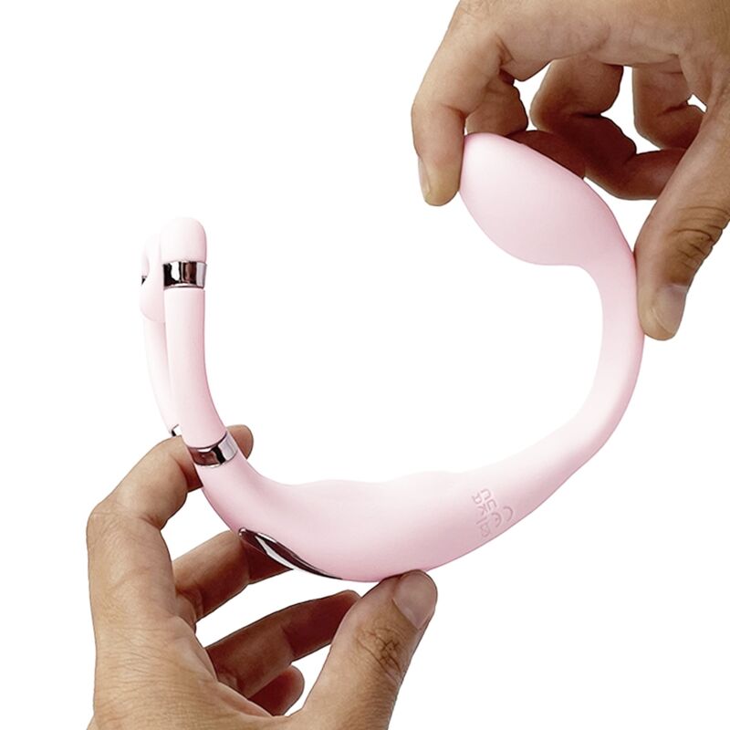 ADRIEN LASTIC Venus Doble Estimulador Clitoridis – Diseño Ergonómico Con App Gratuita Para Experiencia Única