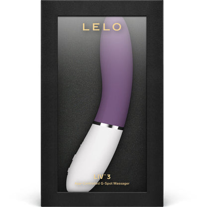 LELO LIV 3 Violeta – Estimulador Con Diseño Ergonómico Para Placer Sensorial
