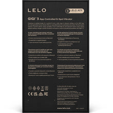 Comprar LELO GIGI 3 Vibrador Punto G Azul – Diseño Elegante Para Placer Personalizado-Noxtic