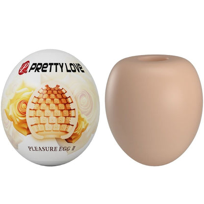 Comprar Pretty Love Huevo Natural – Masturbador Con Diseño Adaptable Para Placer Personal-Noxtic