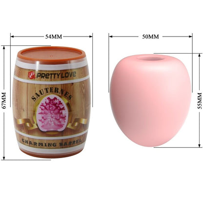 PRETTY LOVE - PINK EGG MALE MASTURBATOR MODEL 2