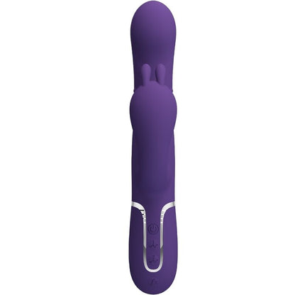 Pretty Love Cammy Vibratore Multifunzione 4 in 1 Viola – Tripla Stimolazione con Design Elegante e Ricaricabile