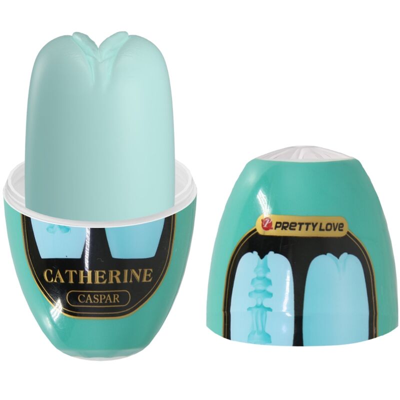 PRETTY LOVE Catherine Verde – Masturbatore maschile con texture stimolanti per un piacere unico