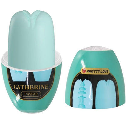 PRETTY LOVE Catherine Verde – Masturbatore maschile con texture stimolanti per un piacere unico