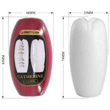 Masturbatore maschile PRETTY LOVE Catherine White – Design ergonomico per il comfort e il piacere quotidiano