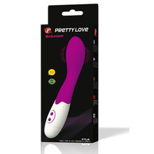 PRETTY LOVE Vibrador Bishop Lila – Masajeador Potente Con Diseño Elegante