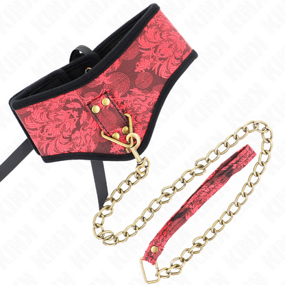 KINK Collar Con Correa De Encaje 75 Cm Modelo Scandal – Diseño Elegante Con Control Sofisticado