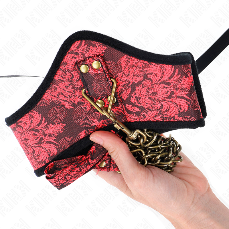 KINK Collar Con Correa De Encaje 75 Cm Modelo Scandal – Diseño Elegante Con Control Sofisticado