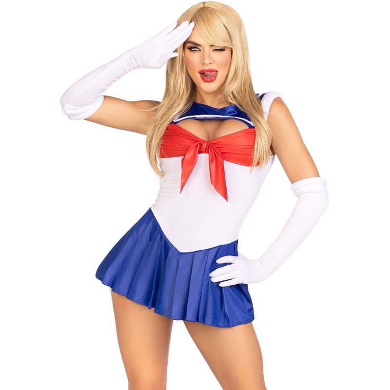 LEG AVENUE - DISFRAZ MARINERA SEXY MULTICOLOR M-LEG AVENUE COSTUMES-Noxtic