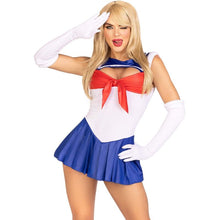LEG AVENUE - COSTUME DA MARINAIO SEXY MULTICOLORE M