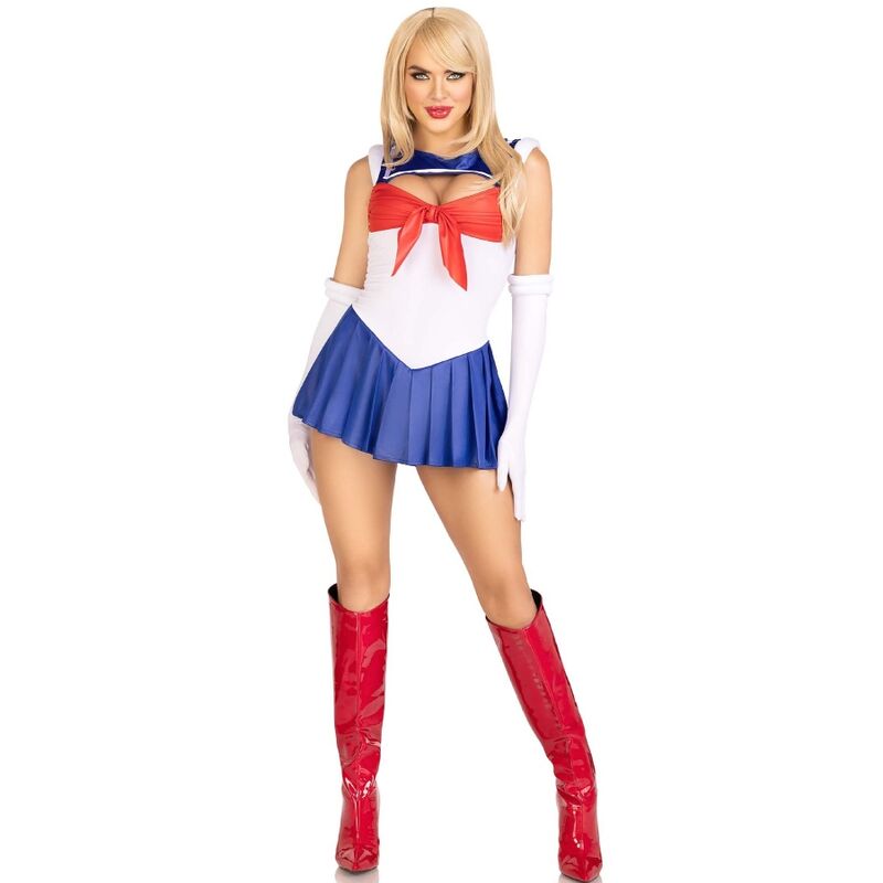 LEG AVENUE - DISFRAZ MARINERA SEXY MULTICOLOR M-LEG AVENUE COSTUMES-Noxtic
