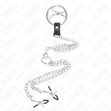 Comprar KINK Anillo Triple Metal Cromado – Diseño Moderno Con Cadena Y Pinzas Ajustables-Noxtic
