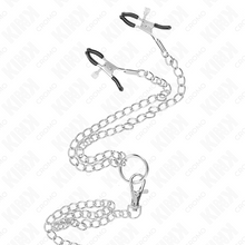 Comprar KINK Anillo Triple Metal Cromado – Diseño Elegante Con Cadena Para Estimulación Sensorial-Noxtic