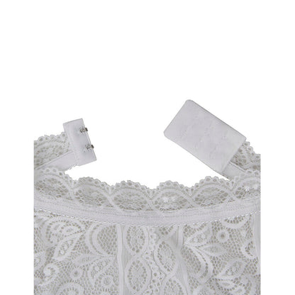 Comprar SUBBLIME Body De Encaje Blanco S M – Lencería Elegante Para Sensación Irresistible-Noxtic