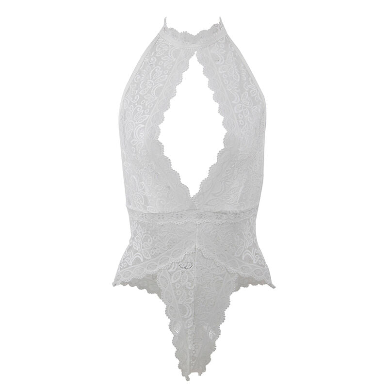 SUBBLIME Body in pizzo bianco SM – Lingerie elegante per una sensazione irresistibile