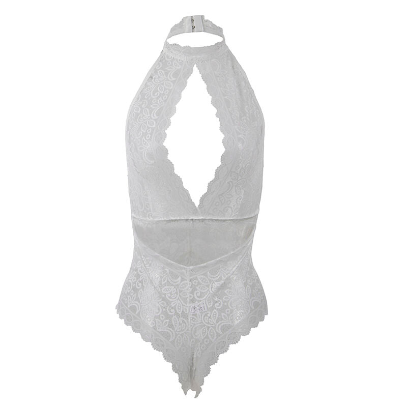 SUBBLIME Body De Encaje Blanco L/XL – Elegancia Y Comodidad Para Sentirse Irresistible
