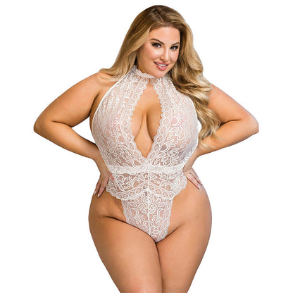 SUBBLIME Body De Encaje Blanco L/XL – Elegancia Y Comodidad Para Sentirse Irresistible