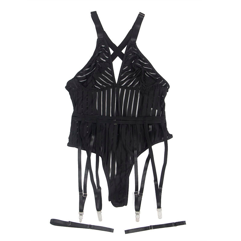 SUBBLIME Bodysuit con Light Black SM – Design elegante per sentirsi irresistibili