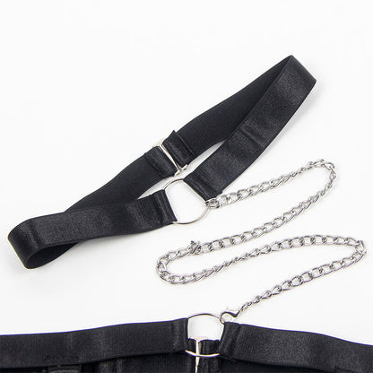 Comprar SUBBLIME Body Sexy Con Ligueros Negro L/XL – Lencería Elegante Para Sentirse Irresistible-Noxtic