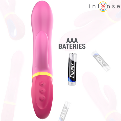 Vibratore Intense Daphne Rabbit Rosa – Giocattolo Erotico dal Design Sofisticato per il Piacere Intimo