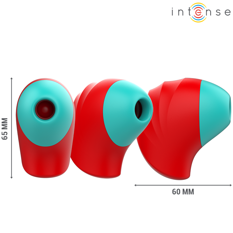 INTENSE - DONNIE ESTIMULADOR CLÍTORIS ROJO/VERDE