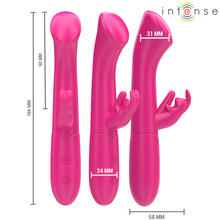 Comprar INTENSE Julieta Vibrador Rabbit 18 6 CM – Diseño Ergonómico Con 10 Modos De Vibración-Noxtic