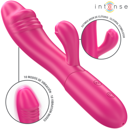 Comprar INTENSE Ivy Vibrador Flexible – 10 Modos De Vibración Con Lengua Estimuladora Para Placer Personalizado-Noxtic