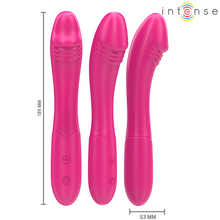 Vibratore Belinda Pink Intense - 19 cm flessibile con 10 modalità di vibrazione