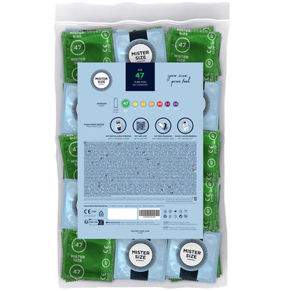 MISTER SIZE - CONDOMS SIZE XS 47 MM (100 UNITS)