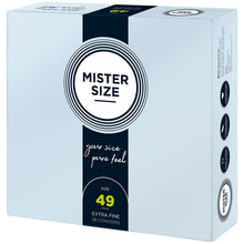 Preservativi MISTER SIZE Taglia S 49 mm – Design confortevole per un'esperienza senza pari