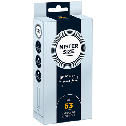 Comprar MISTER SIZE Preservativos Talla M 53 Mm – Ajuste Perfecto Para Máxima Comodidad-PRESERVATIVOS-Noxtic