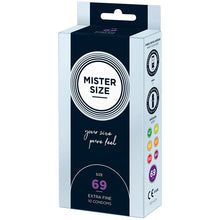 Preservativi Mister Size taglia XXXL 69 mm – Vestibilità perfetta per un comfort superiore