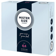 Preservativi MISTER SIZE Taglia XXL 64 mm – Vestibilità perfetta per un comfort superiore