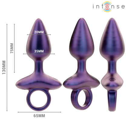 INTENSE Michael Plug Anal Vibrador Modelo 2 – Diseño Ergonómico Con Control Remoto Para Placer Personalizado