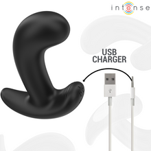 INTENSE Chandler Plug Anal Negro – Plug Con 10 Vibraciones Y Control Remoto Para Placer Personalizado