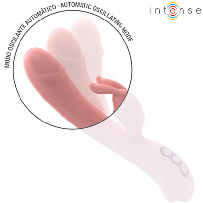 Vibratore INTENSE Rachel Pink Rabbit – Design elegante con 5 modalità di vibrazione