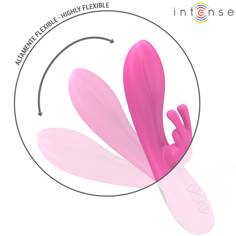 Vibratore Rabbit Randall INTENSE Rosa – Design ergonomico con 10 modalità di vibrazione