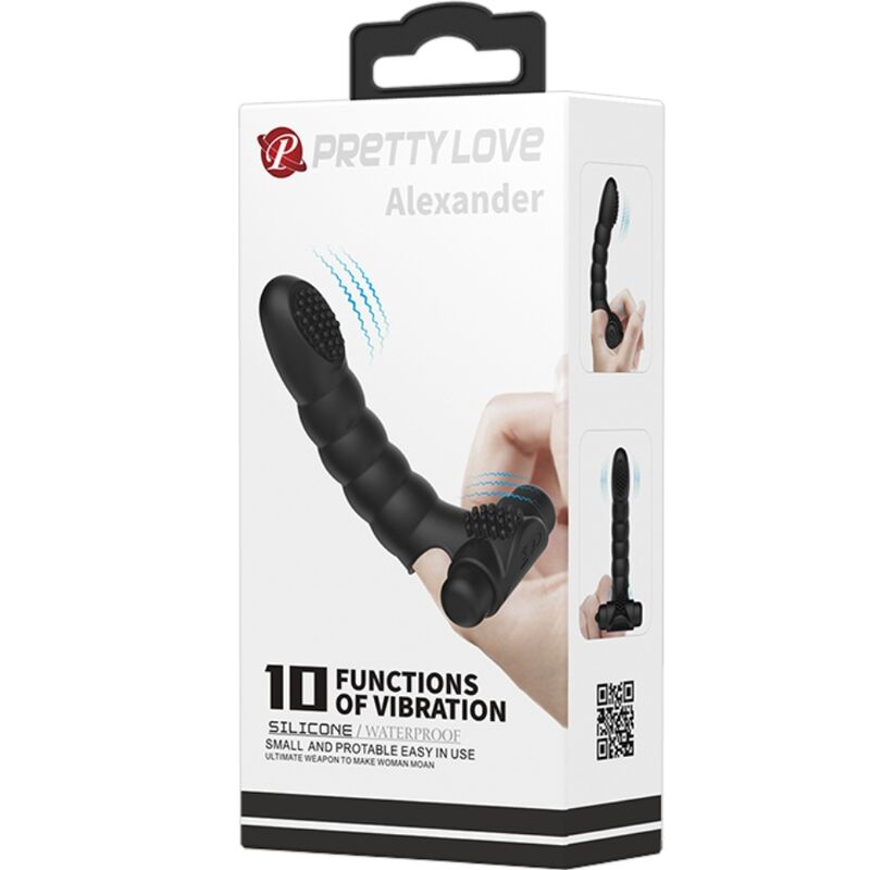 Comprar Pretty Love Alexander Vibrador De Dedo – Estimulador Con 10 Modos De Vibración Para Placer Personalizado-Noxtic