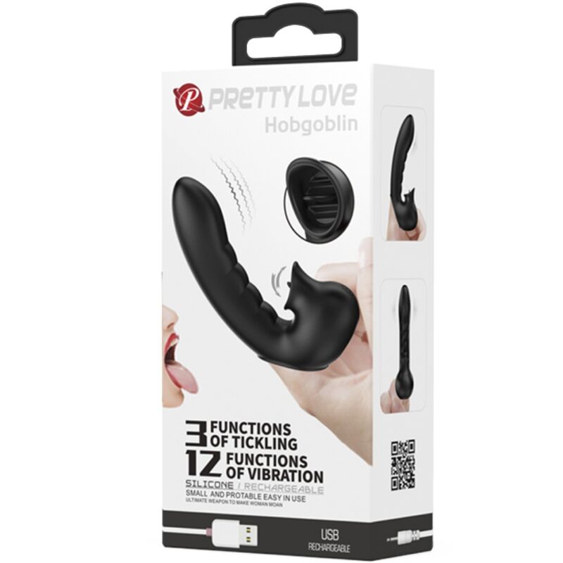 Pretty Love Hobgoblin Vibrating Finger Sleeve – 12 modalità di vibrazione con design ergonomico