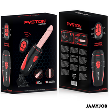 JAMYJOB PYSTON Base Masturbador Automático – Juguete Innovador Con Control Remoto Para Experiencia Personalizada