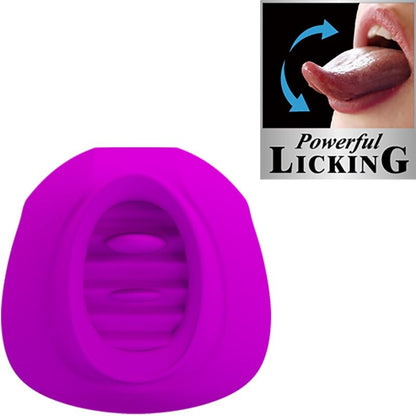 PRETTY LOVE - ESTELLE CLITORIS STIMULATING TONGUE 12 VIBRATIONS PURPLE