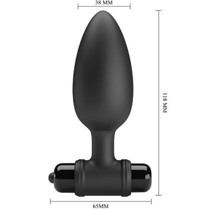PRETTY LOVE Vibra Butt Plug – Stimolatore anale con 10 modalità di vibrazione per un piacere sensazionale