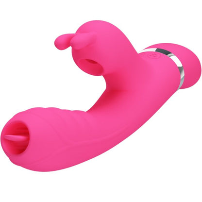 Pretty Love Phoenix Vibrador Rabbit Multifunción Rosa – Vibrador Innovador Con Estimulación Ajustable