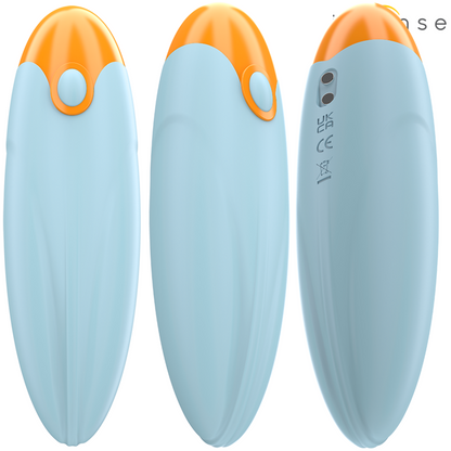 INTENSE - MIKE VIBRATING BULLET 10 VIBRATIONS BLUE REMOTE CONTROL