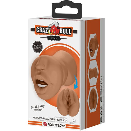CRAZY BULL Zoey Doppio Massaggiatore con Design Realistico per il Piacere Personale